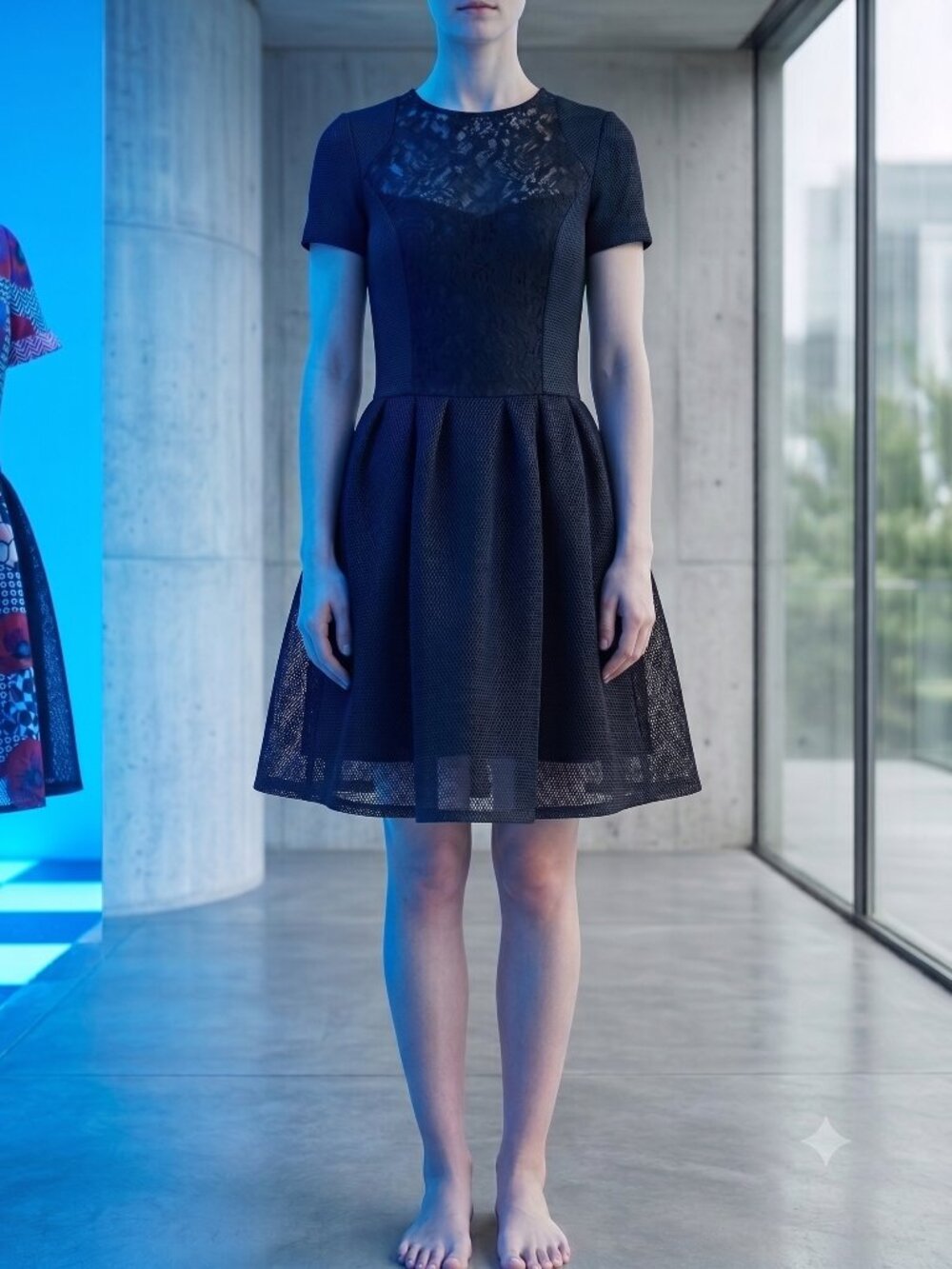 Teri Jon Little Black Dress size 2